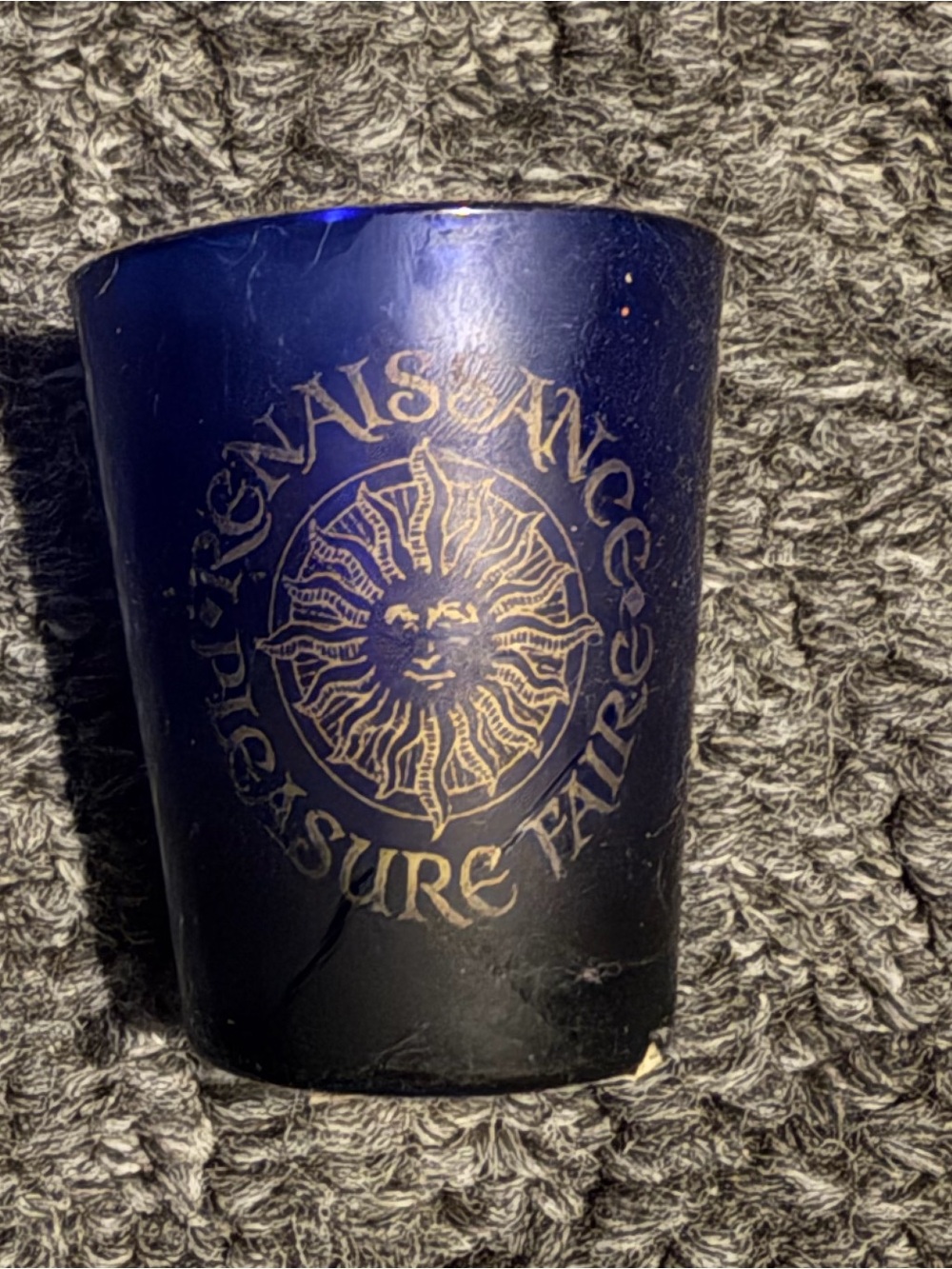 Renaissance pleasure faire shot glass
